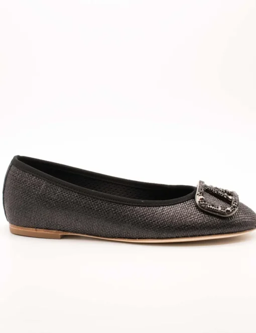 Bailarina Alpe 5417-22-05 Rafia Negro de Mujer