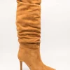 Bota Exé DIANA-120 SUEDE CAMEL de Mujer