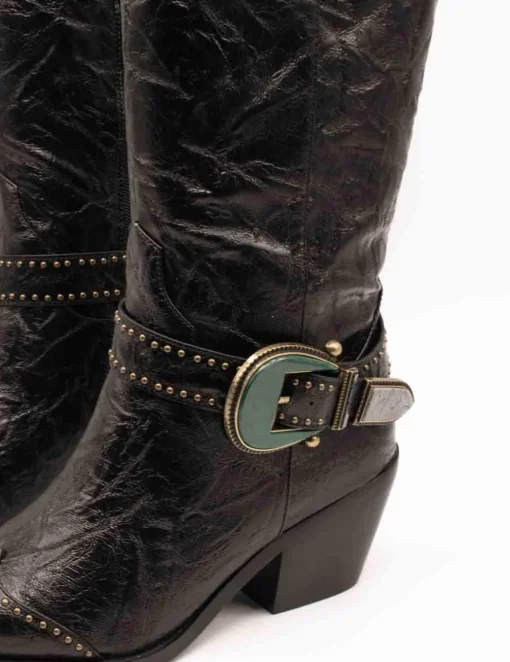 Bota Noa Harmon Owen 9771 Negro de Mujer