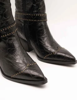 Bota Noa Harmon Owen 9771 Negro de Mujer