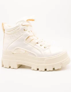 Botín Buffalo B240001622500 Aspha White de Mujer
