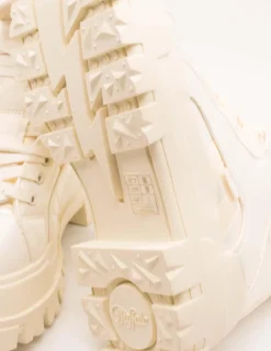 Botín Buffalo B240001622500 Aspha White de Mujer