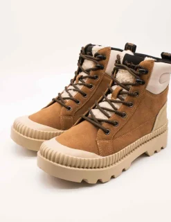 Botín Pepe Jeans PLS50538-869 Tan Brown de Mujer