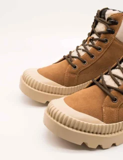 Botín Pepe Jeans PLS50538-869 Tan Brown de Mujer
