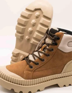 Botín Pepe Jeans PLS50538-869 Tan Brown de Mujer