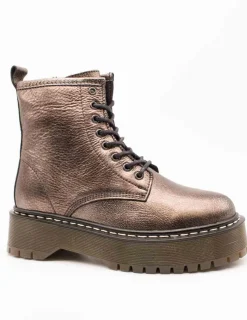 Botín Rhio Shoes Akira Plomo de Mujer