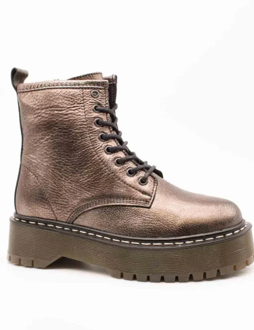 Botín Rhio Shoes Akira Plomo de Mujer