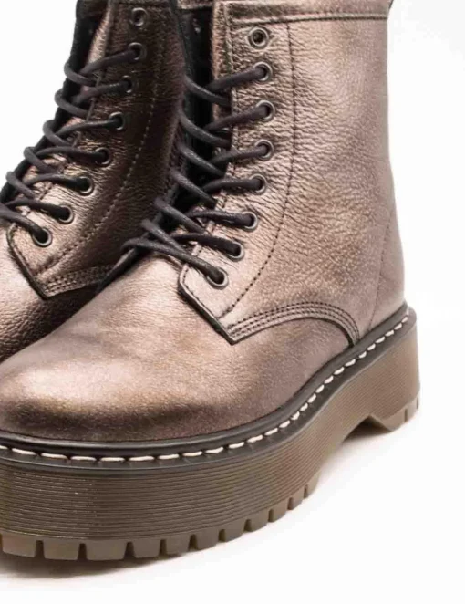 Botín Rhio Shoes Akira Plomo de Mujer