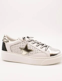 Deportivo Cetti C-1342 Metal Nature Blanco de Mujer
