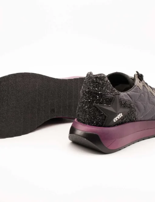 Deportivo Cetti C-1371 Saturno-Aged Antracita de Mujer