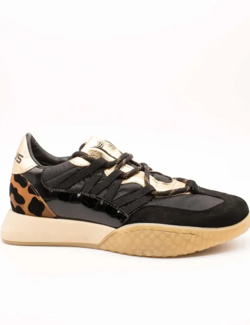 Deportivo Mjus T95113 Sanremo Negro-Oro de Mujer