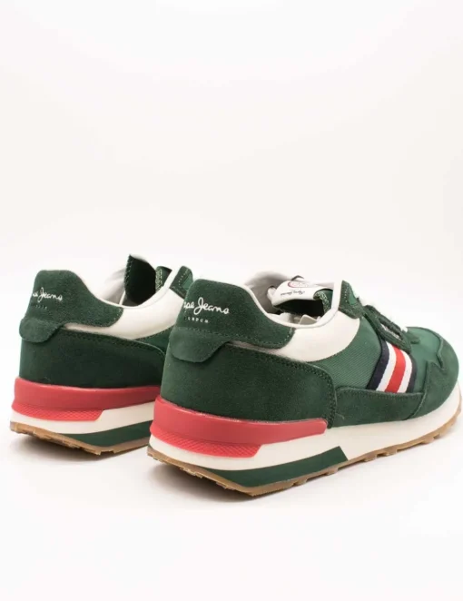 Deportivo Pepe Jeans PMS40027-673 Kingston Green de Hombre