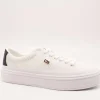 Deportivo Tommy Hilfiger FW07675 White -Blue de Mujer