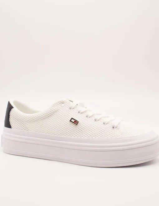 Deportivo Tommy Hilfiger FW07675 White -Blue de Mujer
