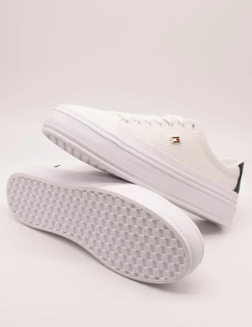 Deportivo Tommy Hilfiger FW07675 White -Blue de Mujer