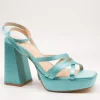 Sandalia Alma Blue V23BL1071 Satin Turquoise de Mujer