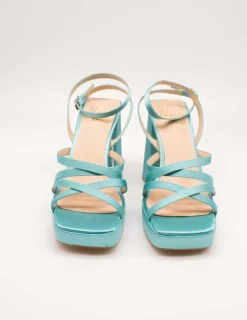 Sandalia Alma Blue V23BL1071 Satin Turquoise de Mujer