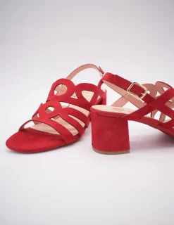 Sandalia ante roja de kess