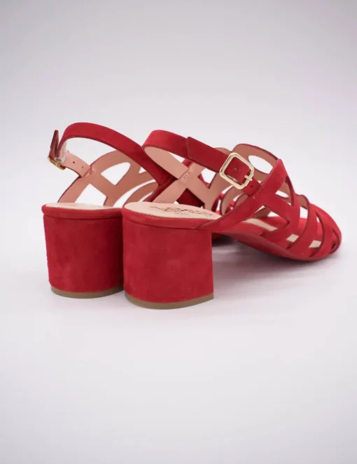 Sandalia ante roja de kess