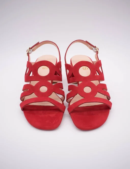 Sandalia ante roja de kess