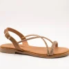 Sandalia Carla Tortosa 11569 Cristal Bronce de Mujer