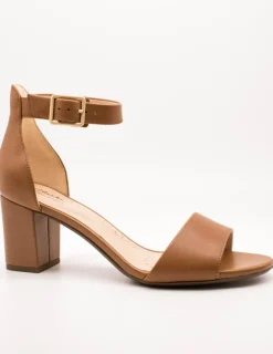 Sandalia Clarks 26176771 Deva Mae Tan Leather de Mujer