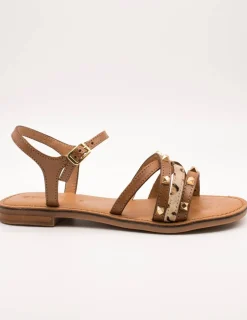 Sandalia Geox D55YMD 01JQS C5006 Maddalusia Camel de Mujer