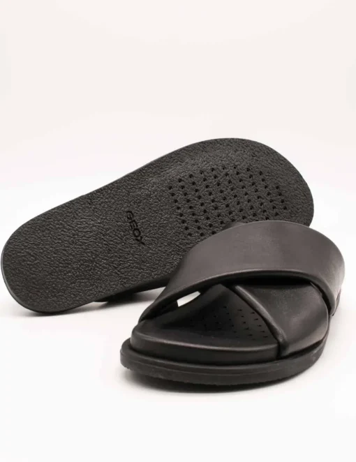 Sandalia Geox D55YWB 000TU C9999 Adelash Negro de Mujer