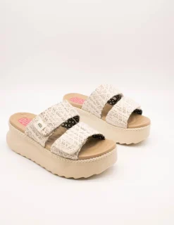 Sandalia Hey Dude HD43210-2UG Delray Tan de Mujer