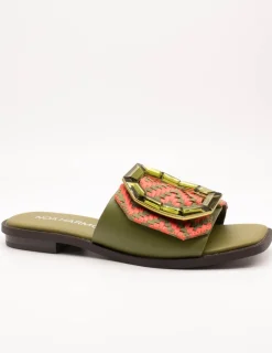 Sandalia Noa Harmon 009984-0M33 Squash Multi Kaki de Mujer
