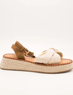 Sandalia Pepe Jeans PLS90690-803 Kate Off White de Mujer