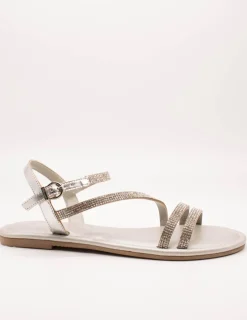 Sandalia Tamaris 28113-42-919 Silver Glam de Mujer