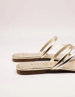 Sandalia Tiziana 1101 Combi-platino de Mujer