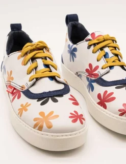 Zapato Clamp 30 GUTAN 001 FLWHT NBLU de mujer.