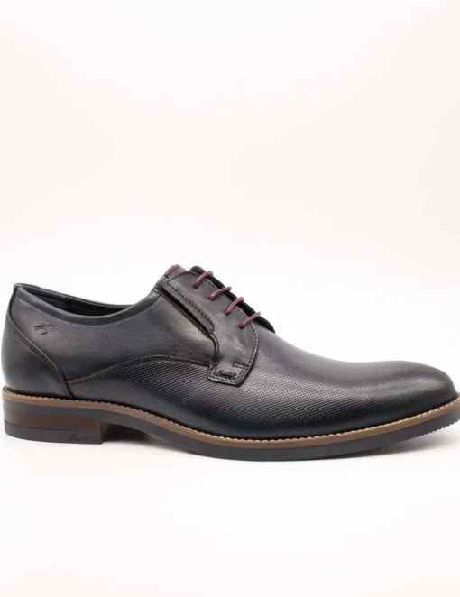 Zapato Fluchos F1631 Piel Memory Oceano de Hombre