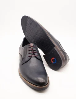 Zapato Fluchos F1631 Piel Memory Oceano de Hombre