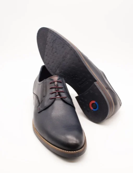 Zapato Fluchos F1631 Piel Memory Oceano de Hombre
