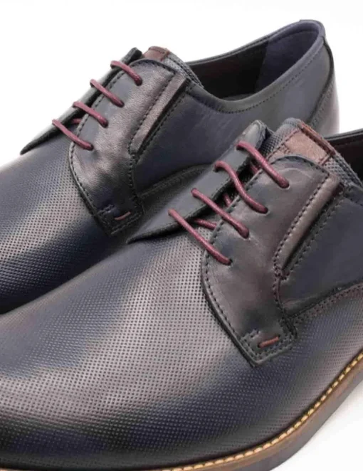Zapato Fluchos F1631 Piel Memory Oceano de Hombre