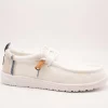Zapato Hey Dude HD43086-1SO Wally White de Hombre