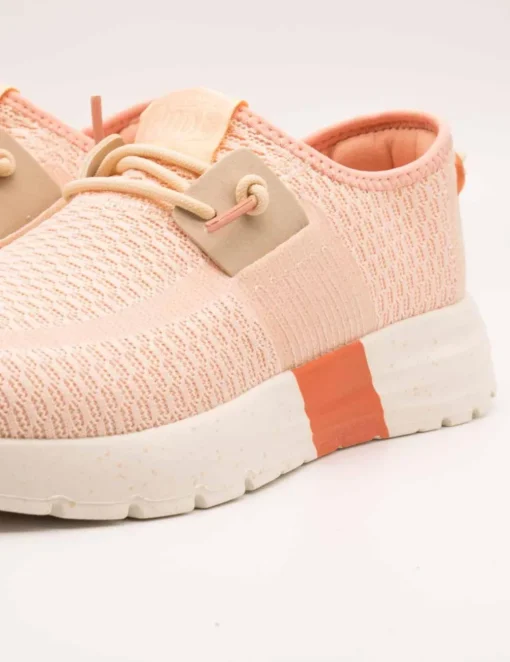Zapato Hey Dude Sirocco Sport Stripe Pink de Mujer