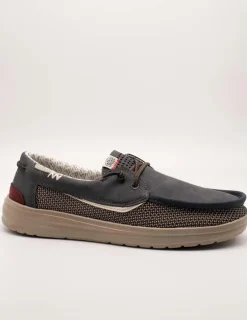 Zapato Hey Dude Welsh Grip Deep Blue de Hombre