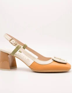 Zapato Hispanitas HV243221 Malta Naranja de Mujer
