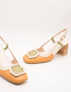 Zapato Hispanitas HV243221 Malta Naranja de Mujer
