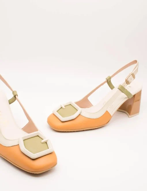 Zapato Hispanitas HV243221 Malta Naranja de Mujer
