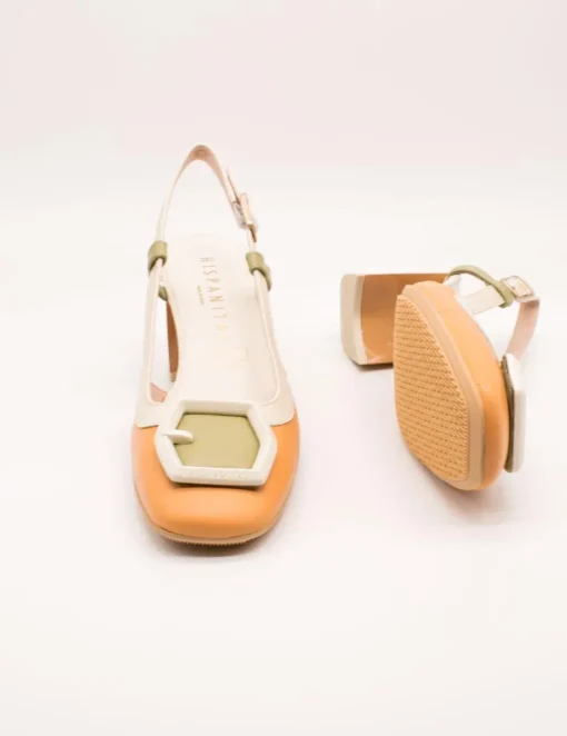 Zapato Hispanitas HV243221 Malta Naranja de Mujer