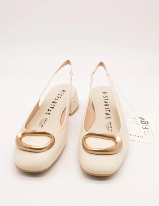 Zapato Hispanitas HV253993 Oporto Latte de Mujer