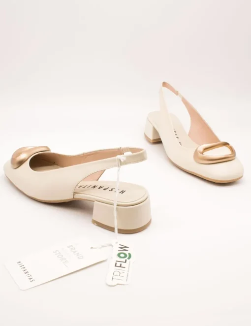 Zapato Hispanitas HV253993 Oporto Latte de Mujer