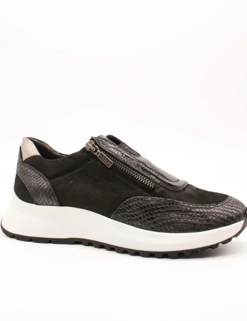 Zapato 24HRS 26267 Combi Negro de Mujer