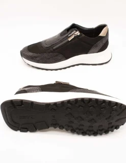 Zapato 24HRS 26267 Combi Negro de Mujer