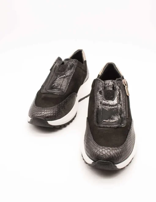 Zapato 24HRS 26267 Combi Negro de Mujer